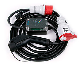 Зарядка Eveus для электромобиля тип 1 32А 7.3kW