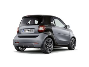 Alloy wheels Brabus Monoblock lX gray matt R16/17 Smart 453