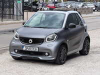 Smart Fortwo 453 EQ Cabrio 08/2018 серый мат