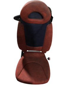 Сидение пассажирское Smart 450 красное