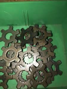 Звездочка в крыльчатку вариатора для скутера Yamaha