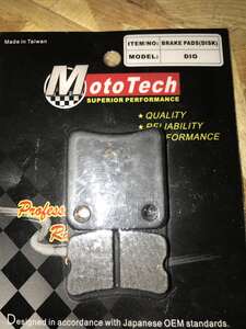 Honda Scooter Brake Pads