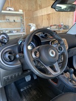 Smart Fortwo 453 Cabrio Prime 0.9 бензин 02/2017 бело-синий