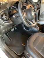 Smart Fortwo 453 Cabrio Prime 0.9 бензин 02/2017 бело-синий