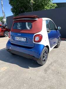 Smart Fortwo 453 Cabrio Prime 0.9 бензин 02/2017 бело-синий