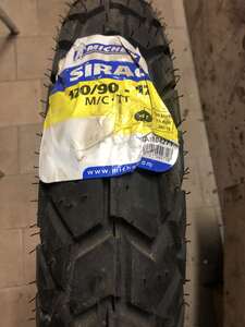 Мотошина 120/90 R17 Michelin Sirac новая tube type