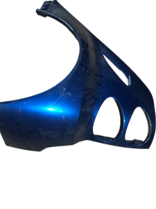 Wing blue rear left Smart 451