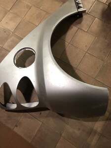 Крило заднє праве сіре Smart 451 4518820201