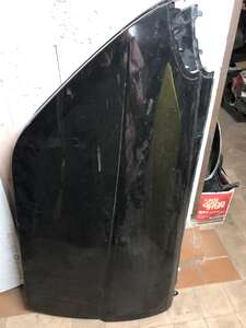 Door trim panel right black Smart 451