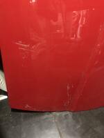 Door trim panel right red Smart 451