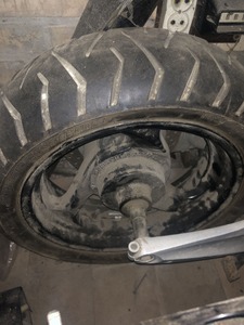 Диск задний дисковый тормоз Yamaha T-Max 500