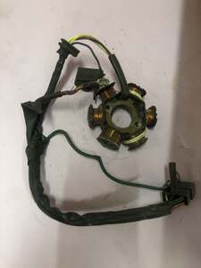 The generator for the scooter of 18 coils Japan used. original 4301
