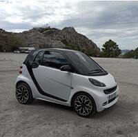 Литые диски R16 Smart Fortwo 451 полированные черные