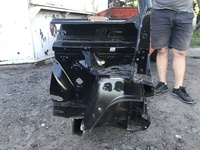 Передняя левая четверть кузова черная Smart Fortwo 453