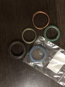 Прокладка глушителя для скутера мопеда