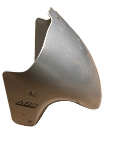 Крыло переднее для скутера для мопеда новое серое