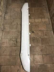 Rear lower lip white Smart 451