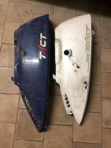 Пластик боковой для мопеда Honda Tact AF16 бу оригинал Япония