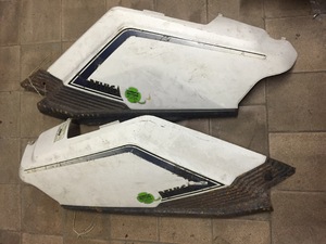 Пластик основной под сидения Yamaha Beluga