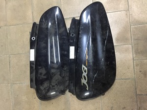 Пластик основной под сидения левая часть Yamaha ZII