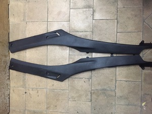 Нижний пластик лыжи Honda Dio AF18