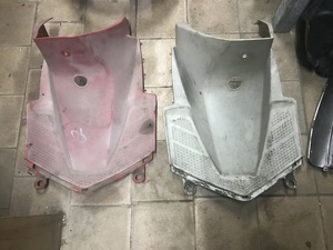 Підгазетник для скутера Honda DJ