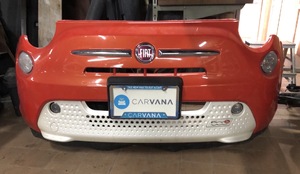Передний бампер в сборе Fiat 500e