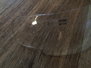 Визор Uvex для мотошлема E3 0558857