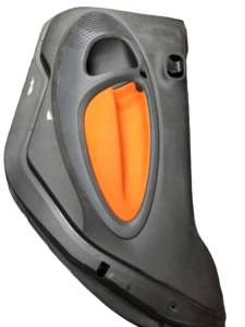 Карта дверей помаранчева Smart 453