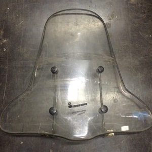 Windshield maxi scooter with mount