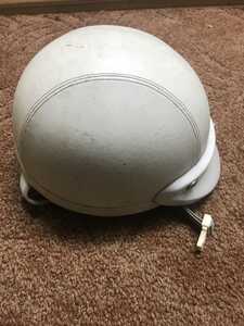 Мото шлем каска открытый Япония белая кожа S