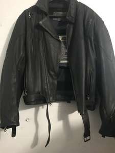 Moto jacket leather jacket womens used