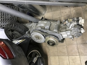 Motor Yamaha T-Max 500