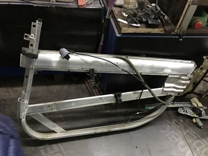 Двері праві каркас алюмінієвий Smart 450