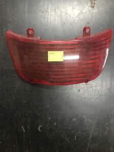 Rear stop lamp for scooter glass