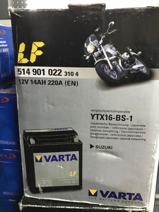 Battery Moto YTX16-BS Varta 514901022