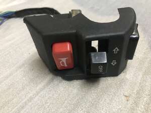 Steering wheel button block for moped scooter switch block
