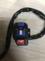 Steering wheel button block for moped scooter switch block