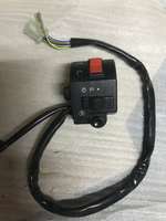 Steering wheel button block for moped scooter switch block