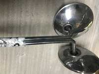 Mirrors for scooter moped Honda Suzuki 8 chrome round
