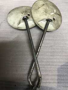 Зеркала Honda Suzuki круглые белые оригинал Япония