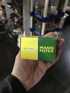 Фільтр масляний для мото Mann MH68 COF037