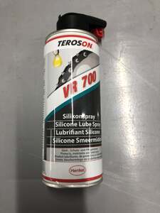 Silicone silicone spray VR 700 Teroson