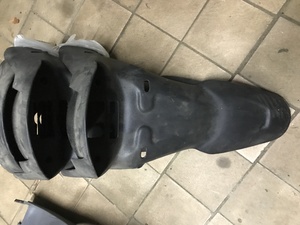 Mudguard for moped Suzuki lets