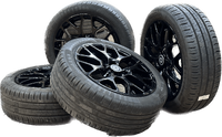 Alloy wheels R95 R16 with summer tires 185/50 R16 205/45 R16 Continental 5 Smart 453