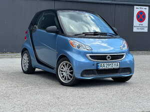 Smart Fortwo 451 Electric Drive 09/2013 сине-черный