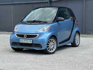 Smart Fortwo 451 Electric Drive 09/2013 сине-черный