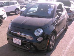 Dismantling Fiat 500E for parts on the way