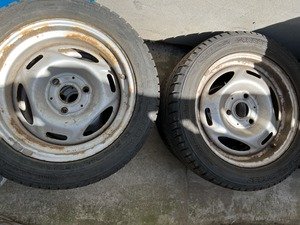  Диски залізні Smart 452 Roadster із зимовою гумою 185/55 R15 Contiwintercontact