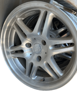 Alloy wheels Brabus Monoblock Vl with summer tires 175/50 R16 205/45 R16 Smart